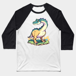 Fun Cartoon Dino 08 Baseball T-Shirt